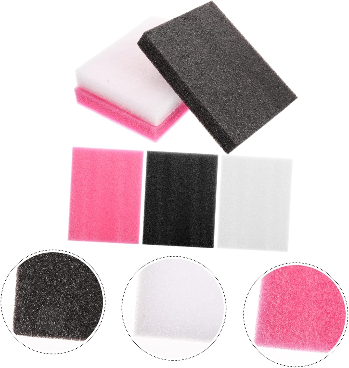ULDIGI 12pcs High Density Needle Felting Pad Compact Foam Cushions for Wool Crafts Lightweight and Portable Crafting Tools for Needle Felting Projects and Creative Fun