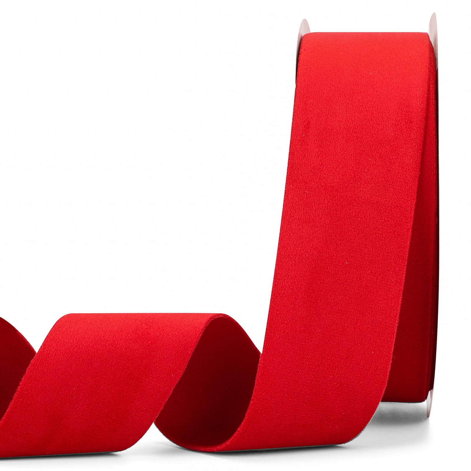 Amazon.com: Lemon Park Red Double Faced Velvet Ribbon,2 Inch x 20Yd for ...