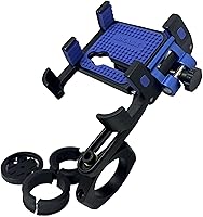 Vista 2 de BiKase BiKGrip - Soporte para teléfono para bicicleta con soporte para computadora, soporte compatible con Garmin, abrazadera para teléfono celular
