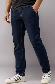 Men's Slim Fit Black Stretch Jeans