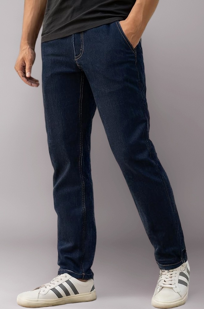 Men's Slim Fit Black Stretch Jeans