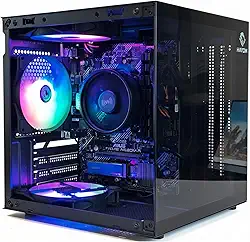 PC Gamer Ryzen 5 5600GT com Placa Mãe A520, 16GB DDR4 Dual Channel, SSD M.2 512GB NVMe, Fonte 600W, Gabinete Aquário Compacto com 3 Fans RGB