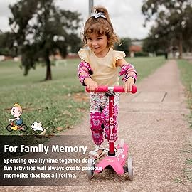 Soft-Style Kids Knee and Elbow Pads with Bike Gloves, Flexible Impact-Resistant Gear for Ages 2-11, Designed for Balance Bikes, Roller-Skating, and Skateboarding ((2nd Gen) Unicorn, Medium)