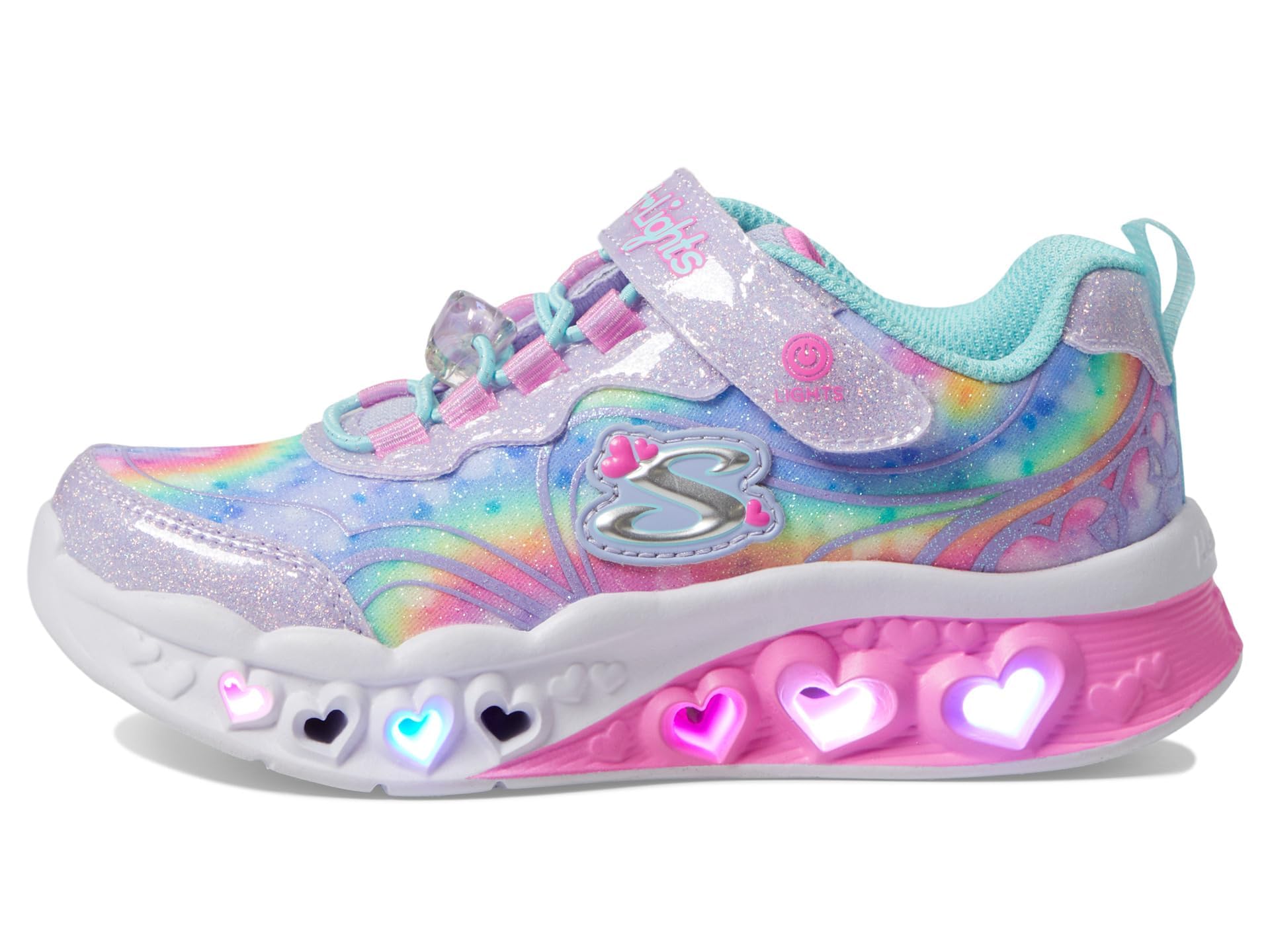 Skechers Flutter Heart Lights Groovy Swirl Zapatos deportivosNiñas