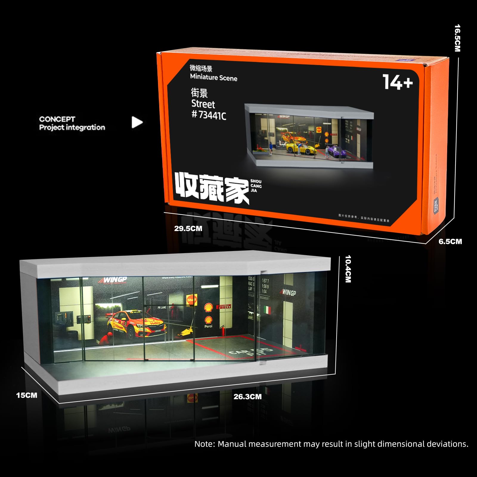 Amazon.co.jp: shoucangjia トミカ ガレージ ホットウィール用