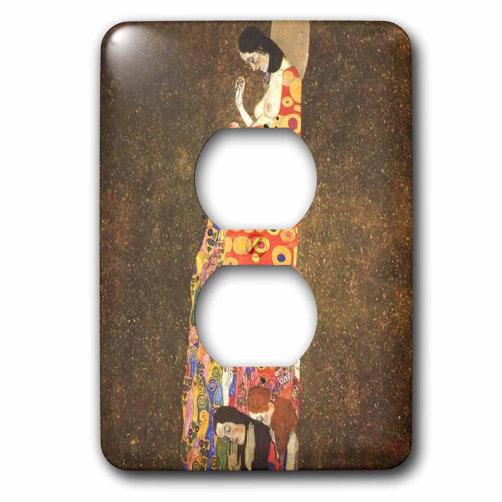 Klimt célèbre peinture Hope II sublimez l'ambiance lumineuse de votre salon