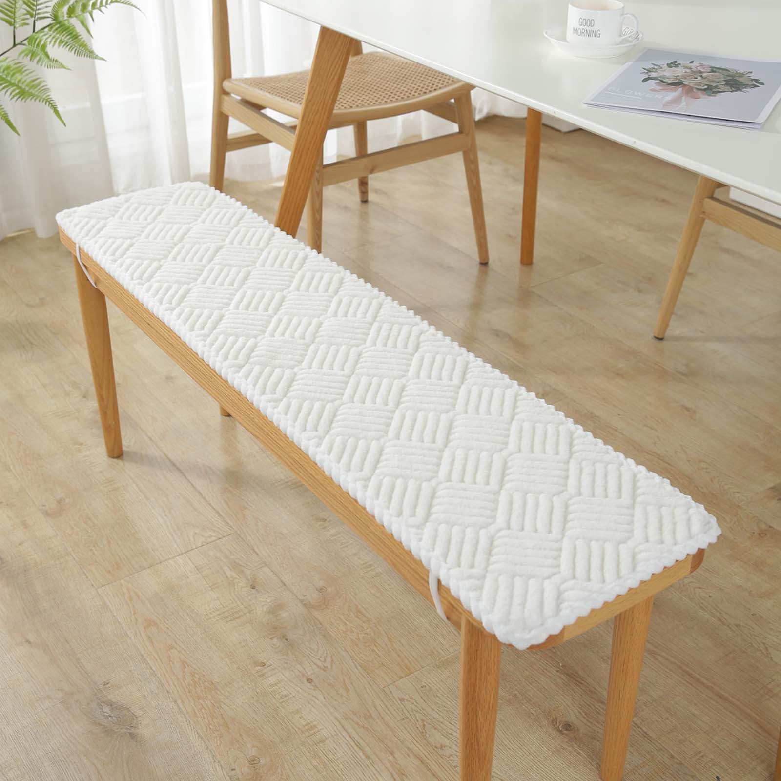 Coussin pour banc de cuisine 120x40 cm en bois intérieur
