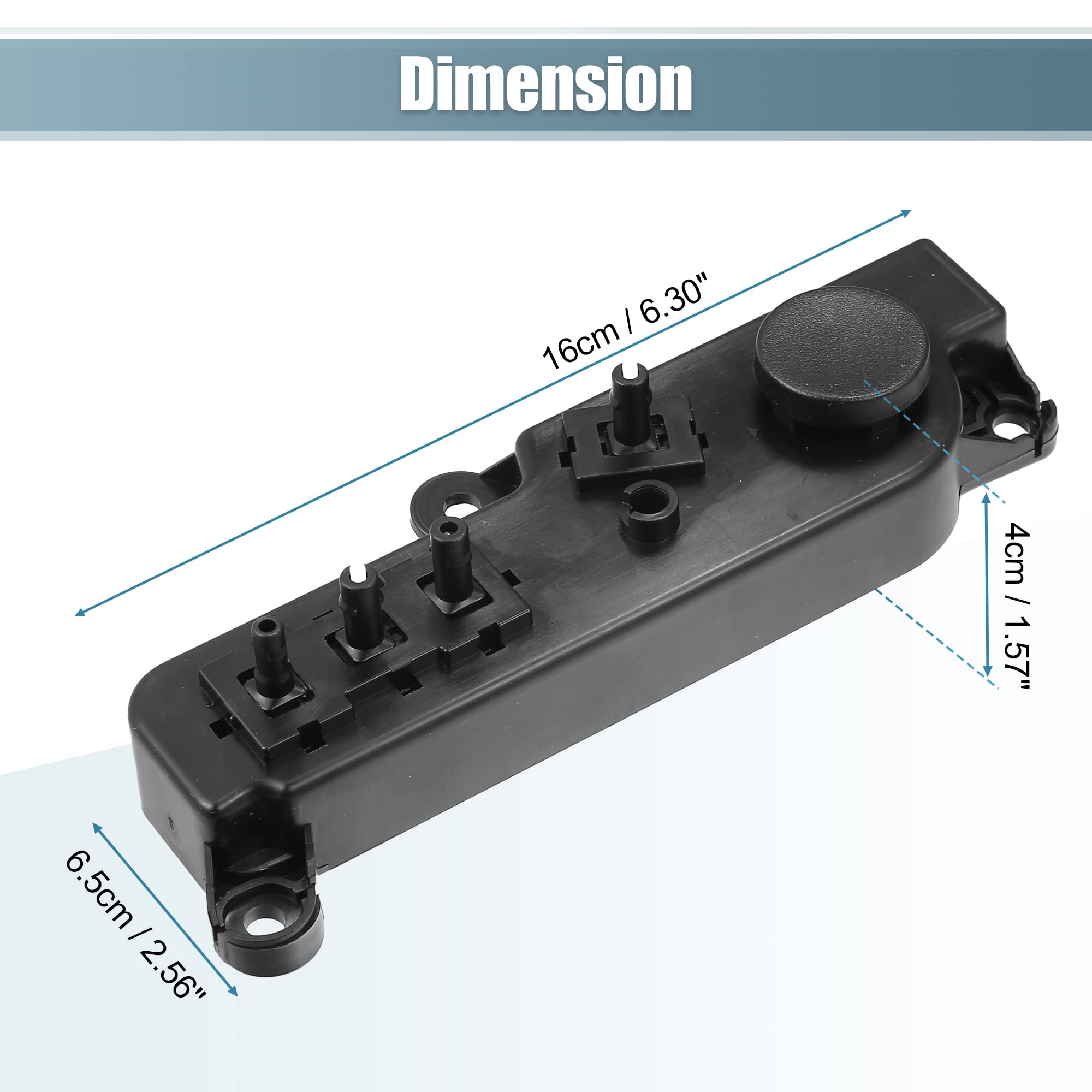 X AUTOHAUX 1098529 - Interruptor de control de asiento delantero izquierdo para Tesla Model 3 Y 2017-2022