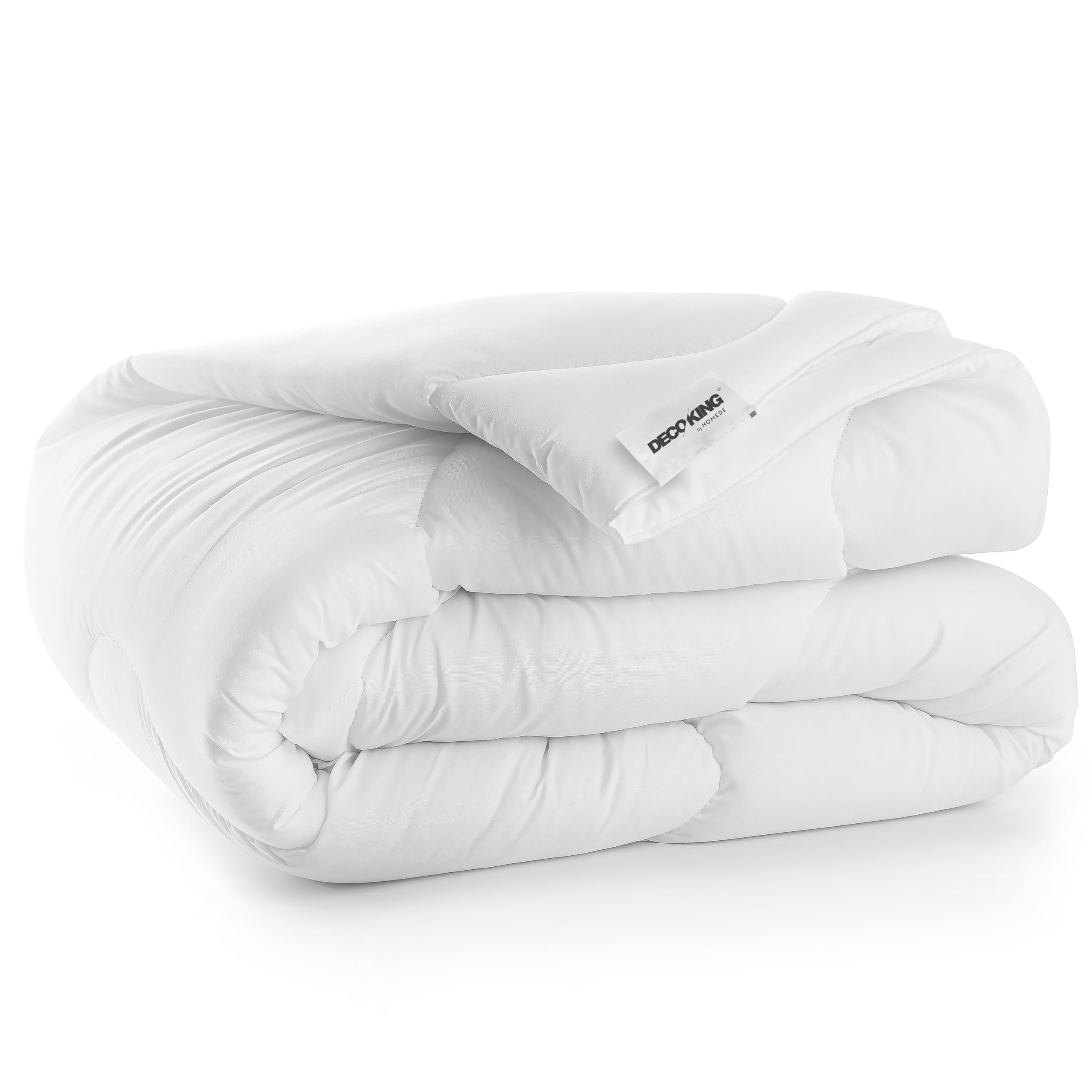 DecoKing edredón Cama 105/120 Edredón de 200 x 220 cm, Edredon para Todo el año, Fibra hipoalergénico, 100% Microfibra, con Certificado Öko Tex Standard Inez OEKO-TEX STANDARD 100