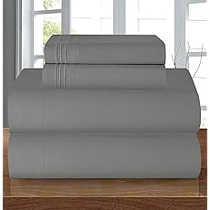 Elegant Comfort Luxury Soft 1500 Premier Egyptian 4-Piece Premium Hotel Quality Wrinkle Resistant Coziest Bedding Set, All Around Elastic Fitted Sheet, Deep Pocket up to 16inch, Queen, Red