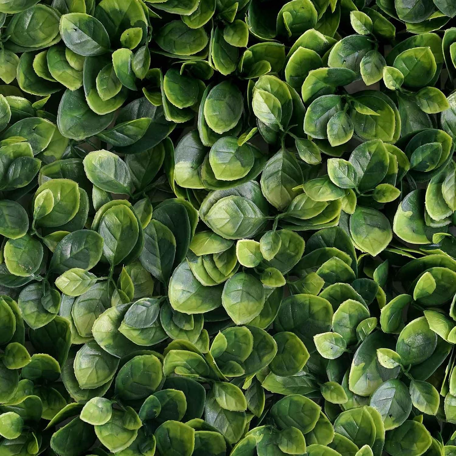 Efavormart 4 Pack High-Density Artificial Boxwood Hedge Panels, 11 Sq. ft. Professional Grade Faux Greenery Mats for Privacy Fencing and Commercial Staging