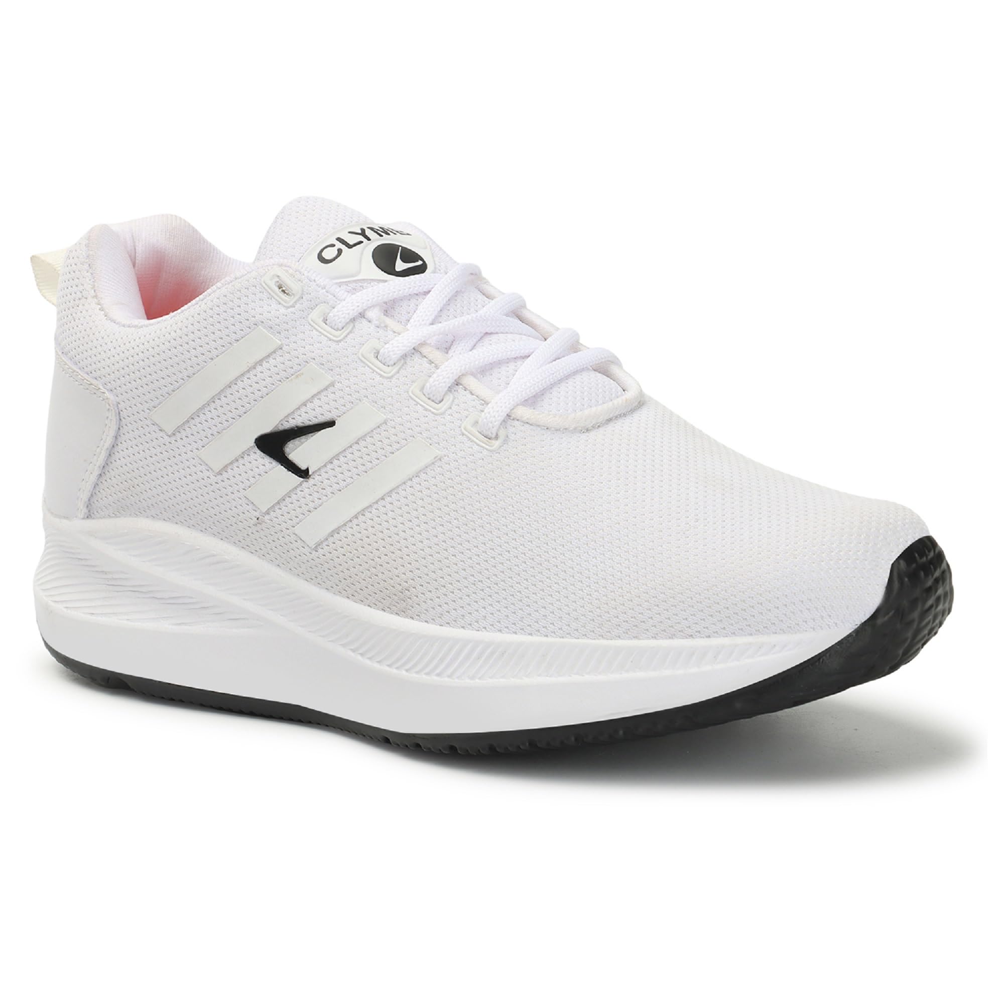 CLYMBMen's Jimmy Black Orange Mesh Lace-Ups Walking/Outdoor/Gym & Traning/Running Sports Shoes