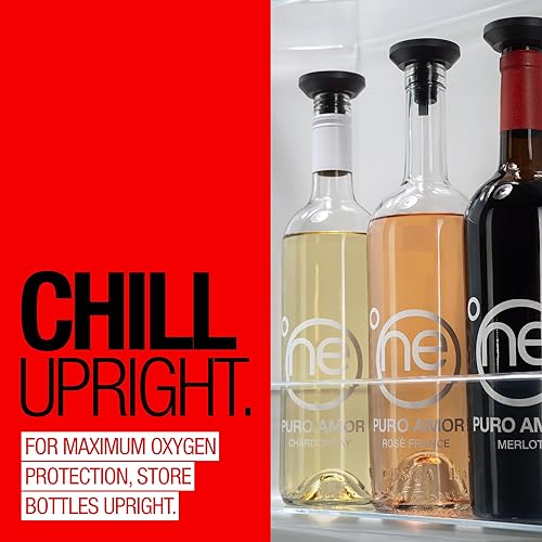 Miniatura 5 de zzysh Tapón de vino  Tapón de botella de vino conserva sabores 8+semanas  Para el sistema de preservación de vino zzysh  Tapones de vino de primera
