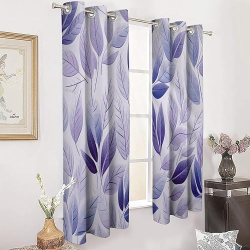 Miniatura 3 de Juego de 2 paneles de cortinas opacas de 84 pulgadas de largo, cortinas para sala de estar de 84 pulgadas de largo, cortinas térmicas para invierno,