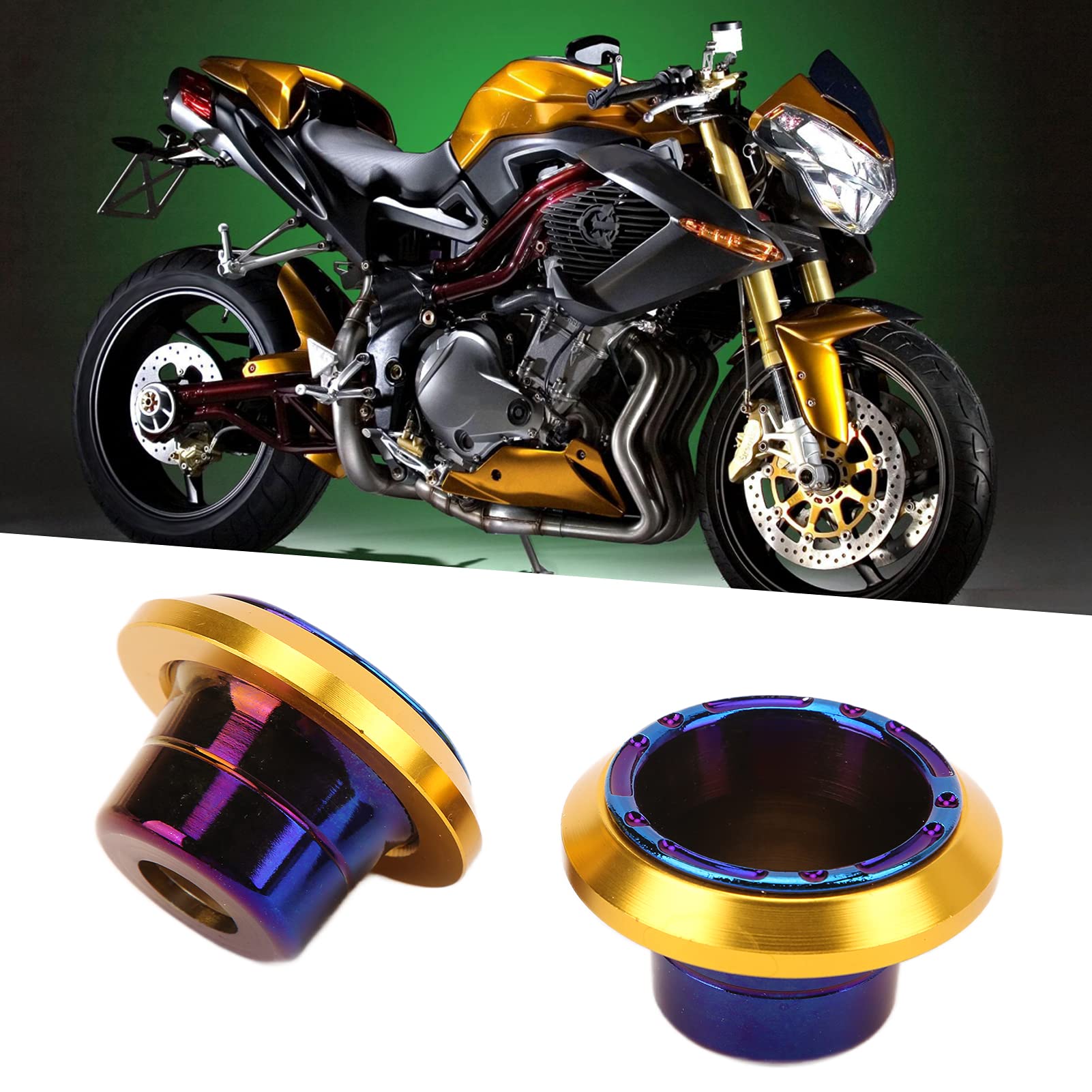 Motorcycle Front Fork Frame Sliders Crash For Protection Engine Collision Protec