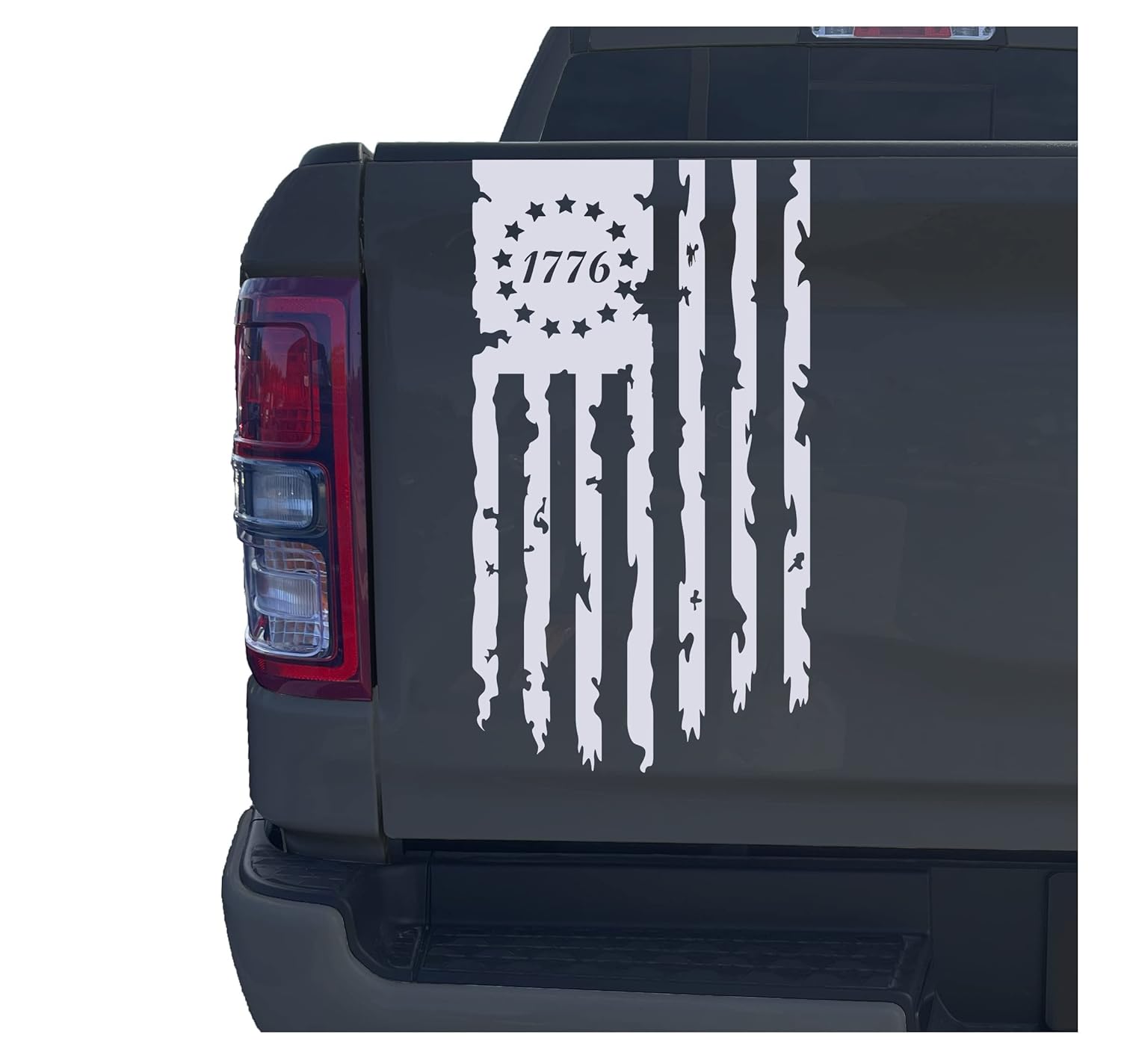 Amazon.com: 1776 Betsy Ross Flag Distressed American USA US Flag Truck ...