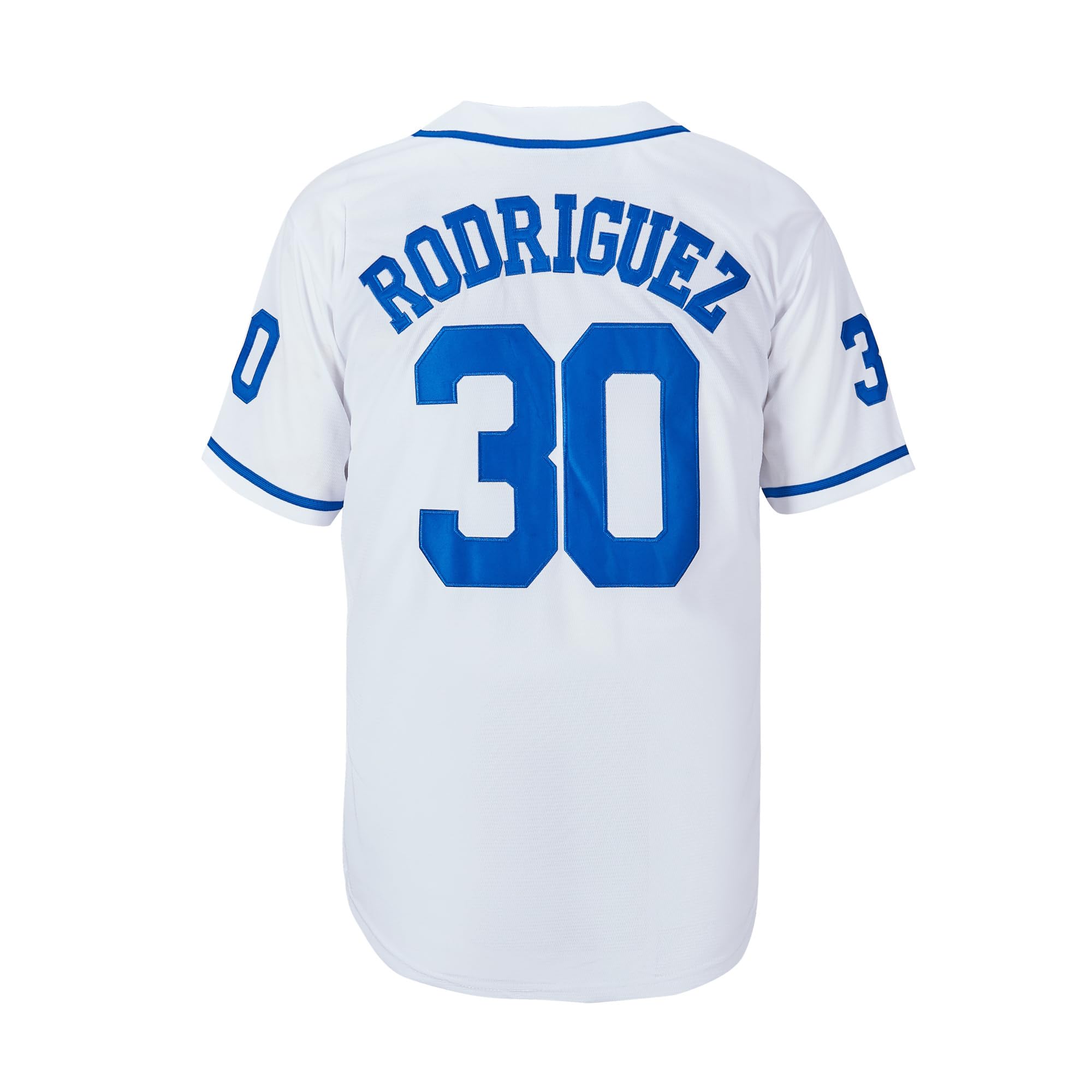 Youth #30 Sandlot Benny The Jet Rodriguez Movie Kids Baseball Jersey Stitched Christmas Summer