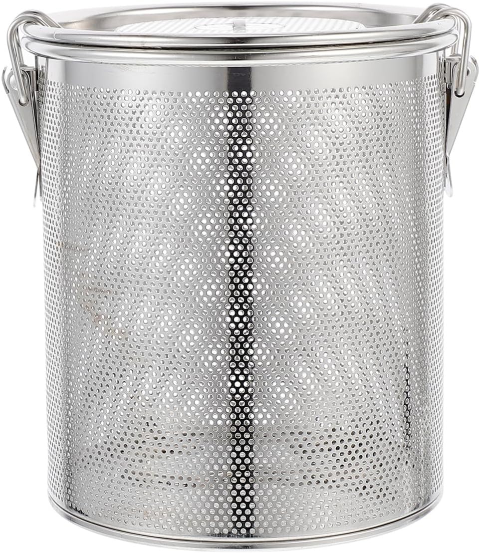 Large Tea Infuser Strainer, 304 Stainless Steel Tea Ball Infuser for Loose Leaf & Spice Ball for Cooking Soup, Large Capacity and Extendded Chain Hook, 5" x 6"