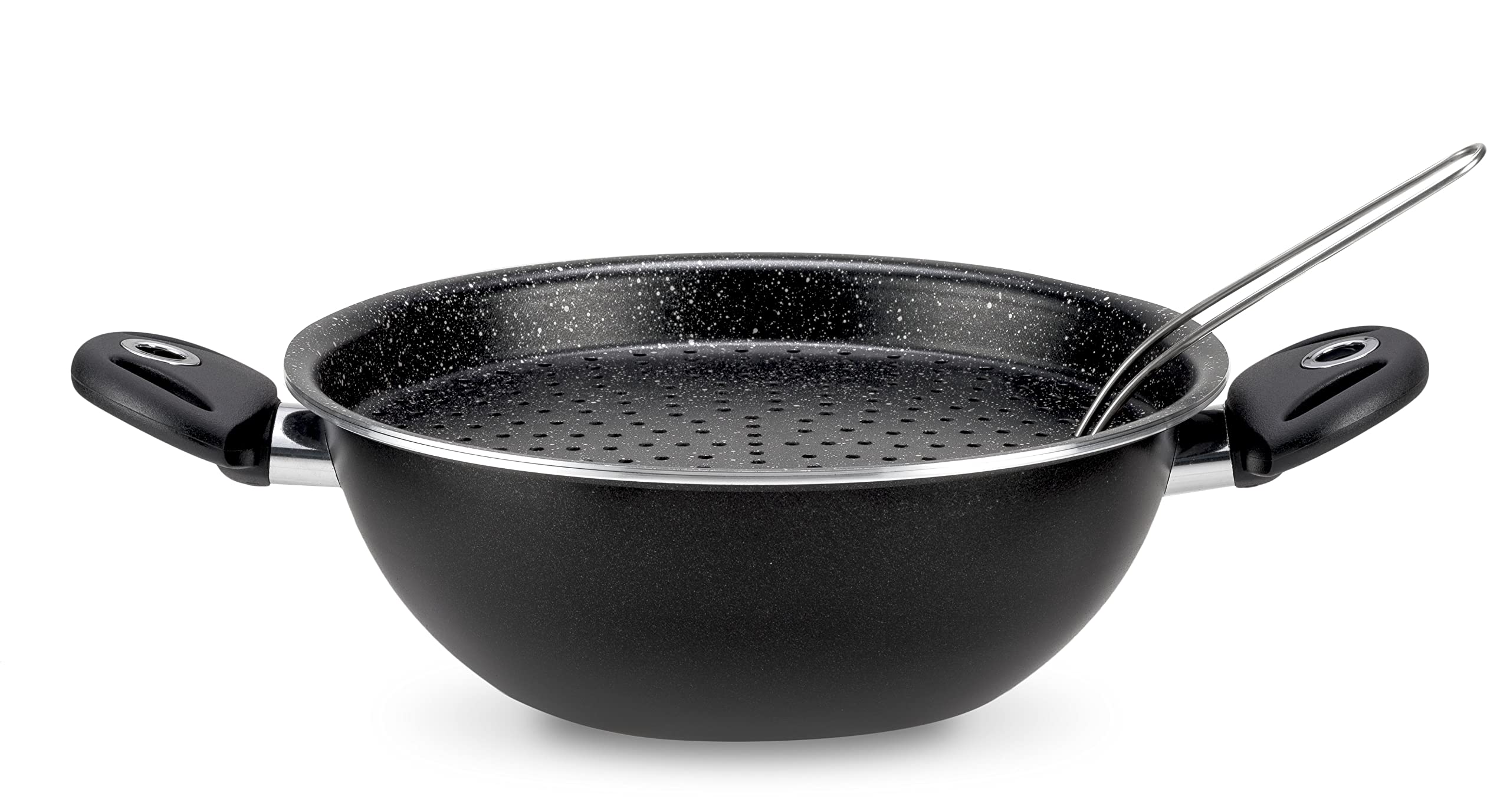 Pentola Per Pasta Pensofal BioStone 5L - Antiaderente, Per Inductione, Con Sistema Pastasì - Foto 8