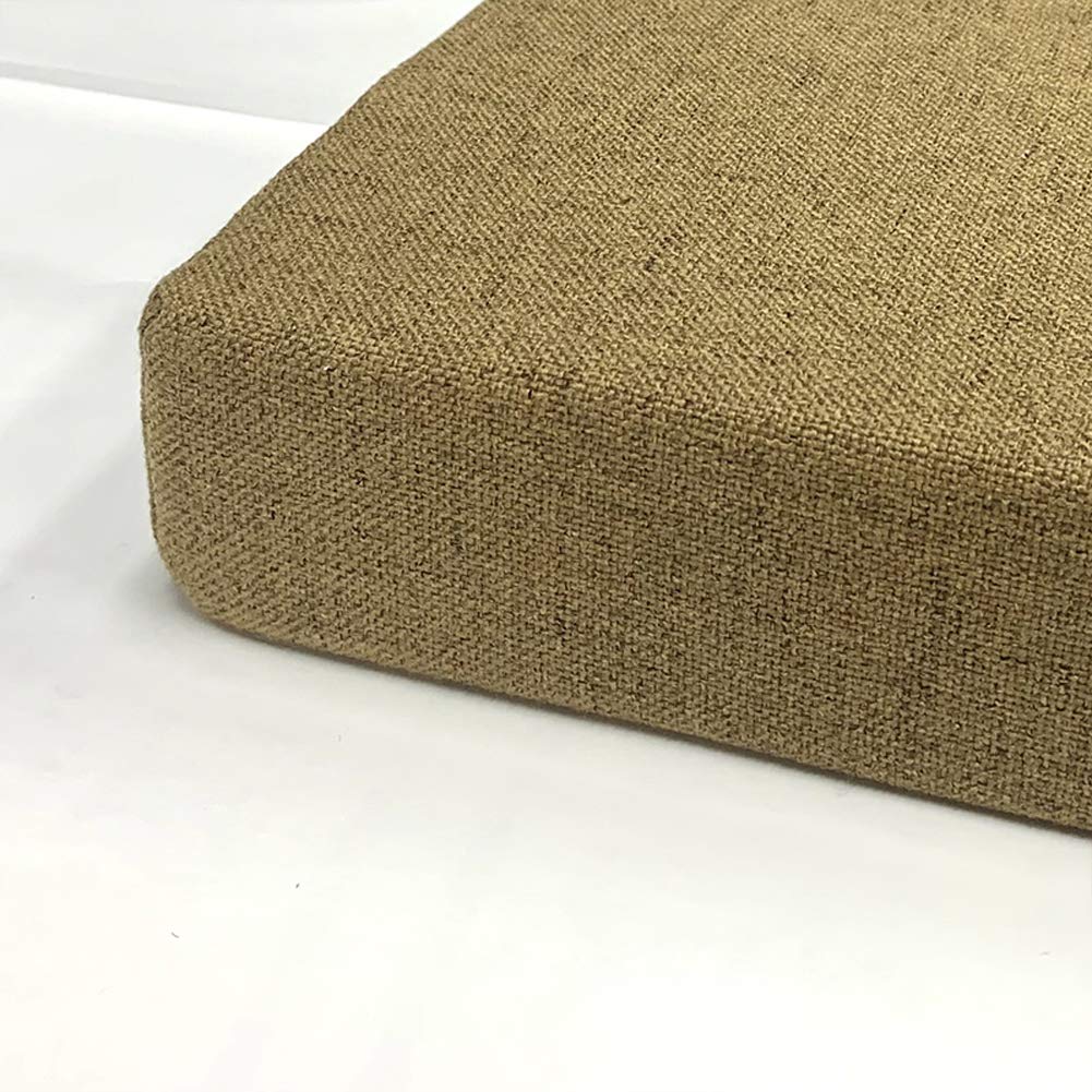 Cojín elevador premium de espuma viscoelástica 45x45 cm para sofás y exteriores marrón