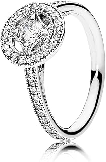 パンドラVintage Allure、クリアCZ 191006 cz-50 5 US、50ユーロ