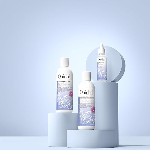 Miniatura 7 de Ouidad Unbreakable Bonds - Gotas de mezcla, fortalece y repara el cabello, sin fragancia, 2 onzas líquidas