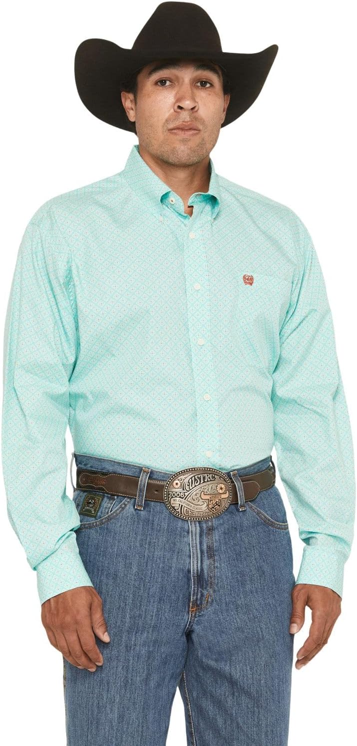 Cinch Men's Print Long Sleeve Shirt