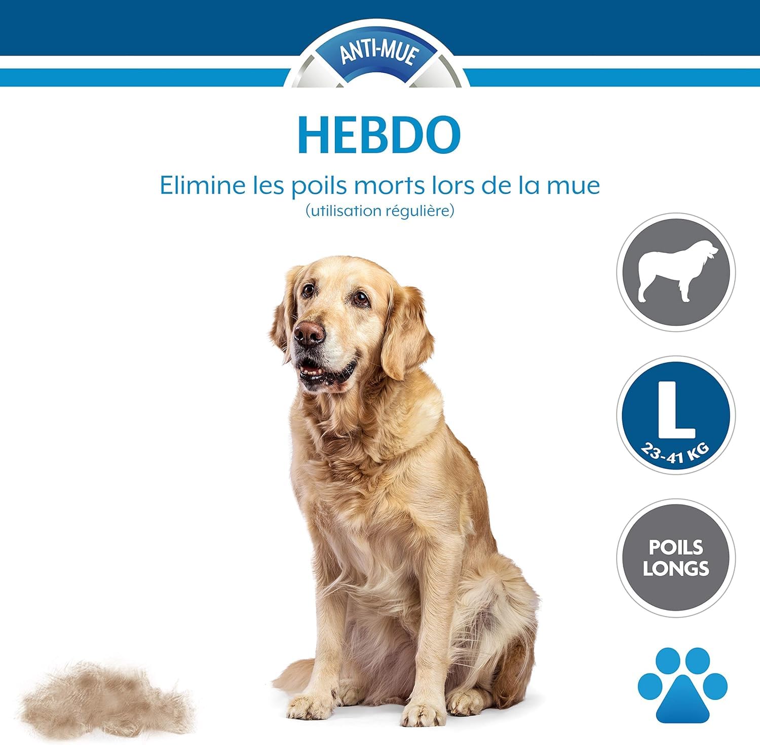 FURminator Outil Undercoat deShedding Chien L Poils longs