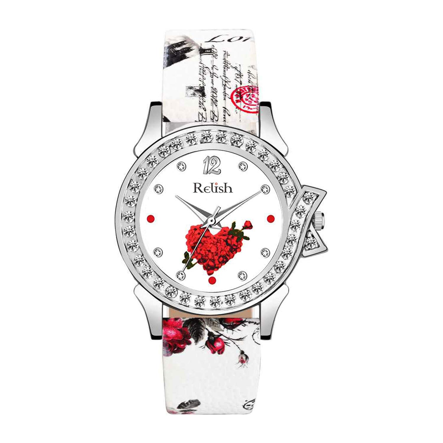 Relish Analog White Dial Watches Girls, Women (B08M3SP7QR) Amazon Price History, Amazon Price Tracker