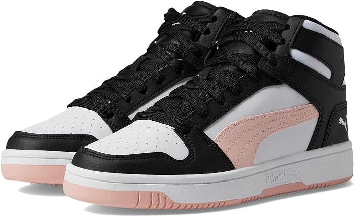 Детские кроссовки PUMA Kids Rebound Layup Synthetic Leather Sneakers (Big Kid)
