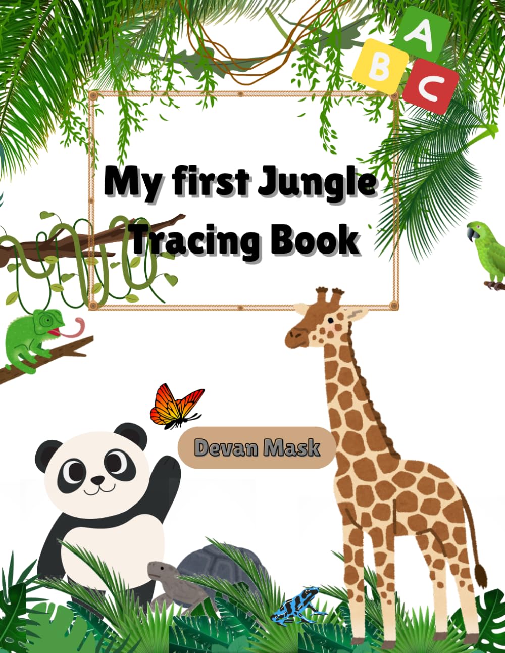 My First Jungle Tracing Book