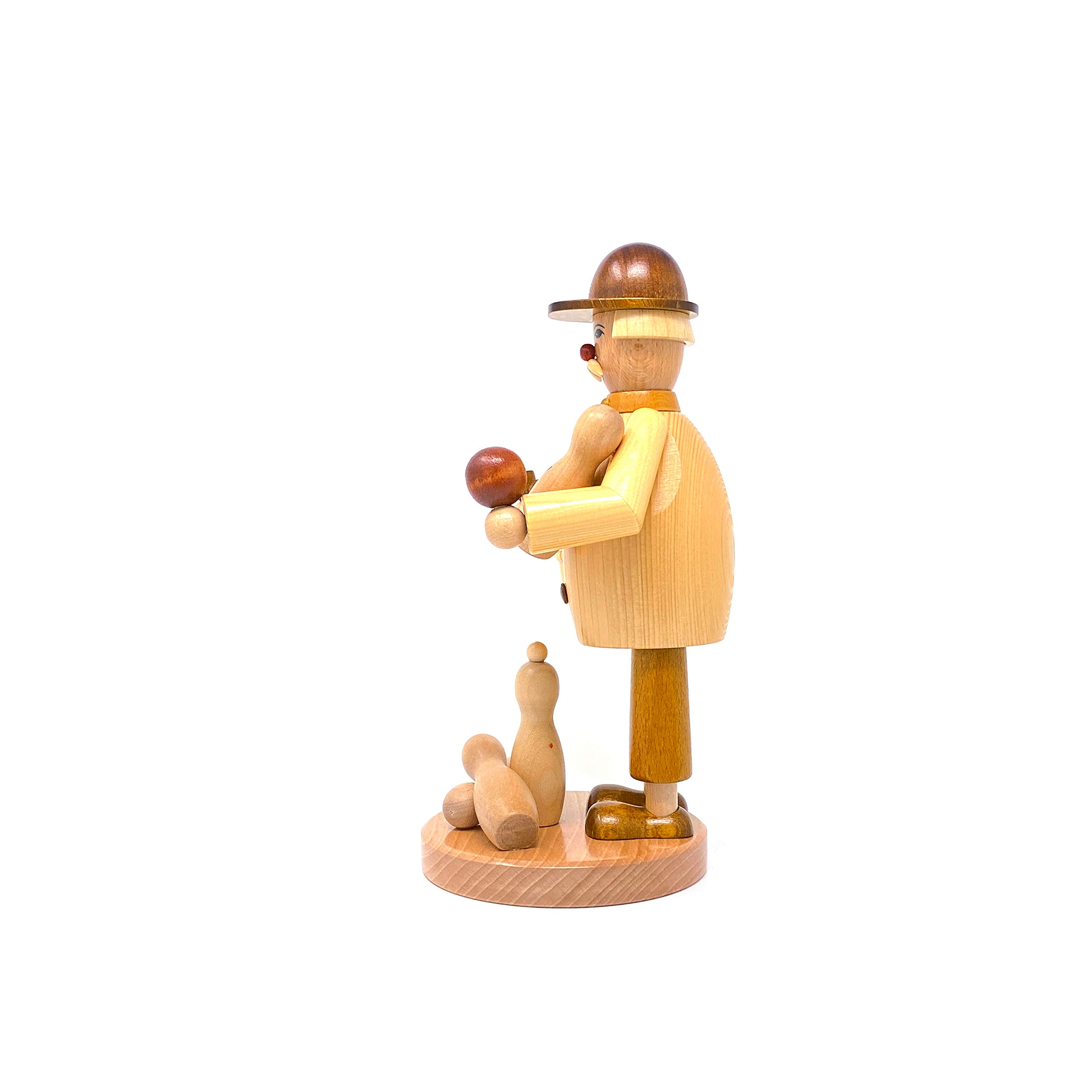 Woodturning Friedbert Uhlig Incense Smoker No. 050 Cones 25 cm High - Image 2