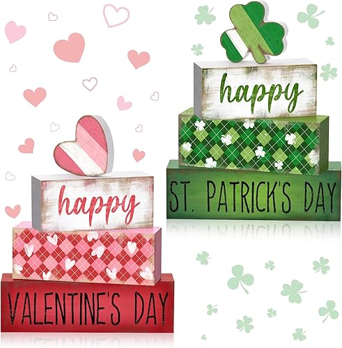 Miniatura 12 de 6 piezas de decoración de camión de muñeco de nieve de invierno, decoración de bandeja escalonada de invierno, conjunto de decoración de bandeja