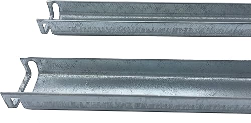 Barra de archivos frontal a trasera compatible con Meridian & Haworth (2 por pedido)