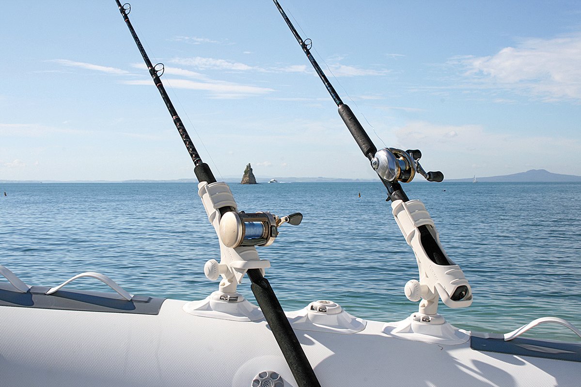 Railblaza Rod Holder II Black - Marine Depth Sounders International