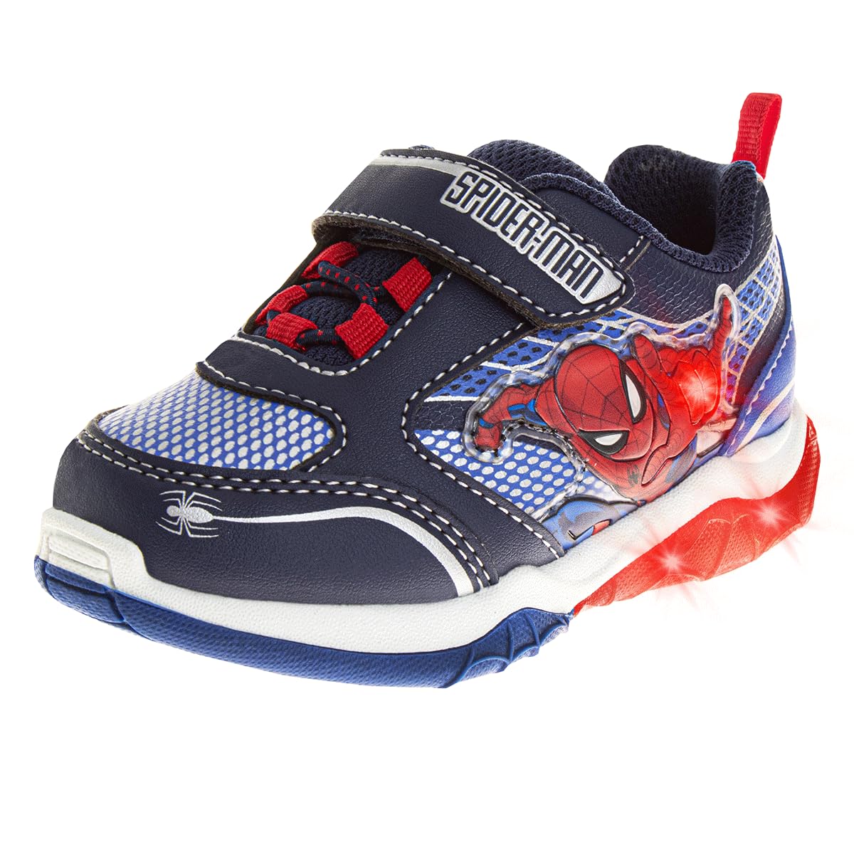 Spiderman Light Up Shoes LED Athletic Shoes Boys Toddler/Little Kid