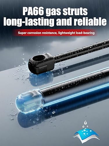 Miniatura 4 de Vepagoo C1615053 - Amortiguadores de gas de 12 pulgadas, 20 libras89N, resorte para camioneta, caja de herramientas de barco, cubierta de barco,