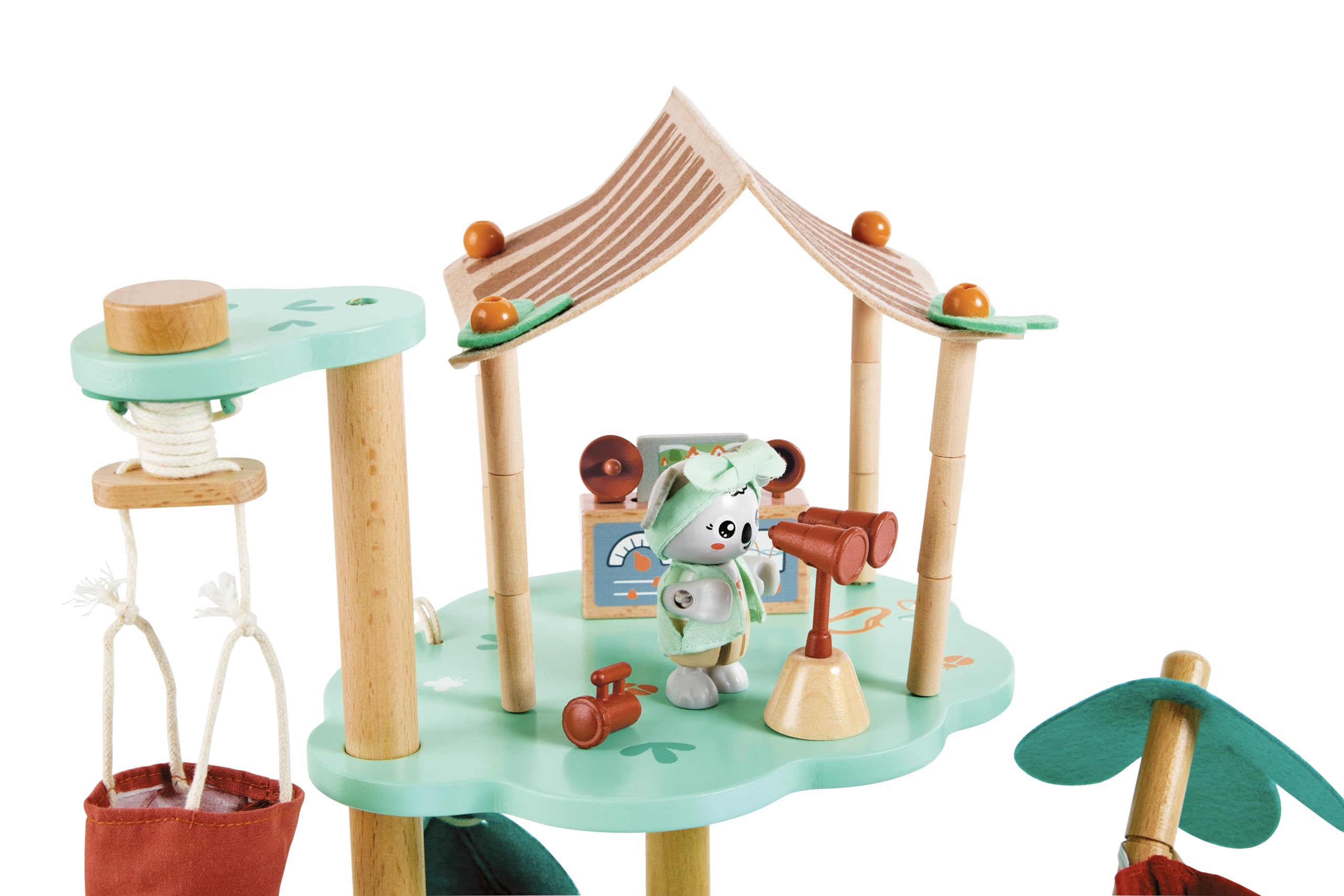 Hape Kiki's Treehouse Headquarters Dollhouse Toy
