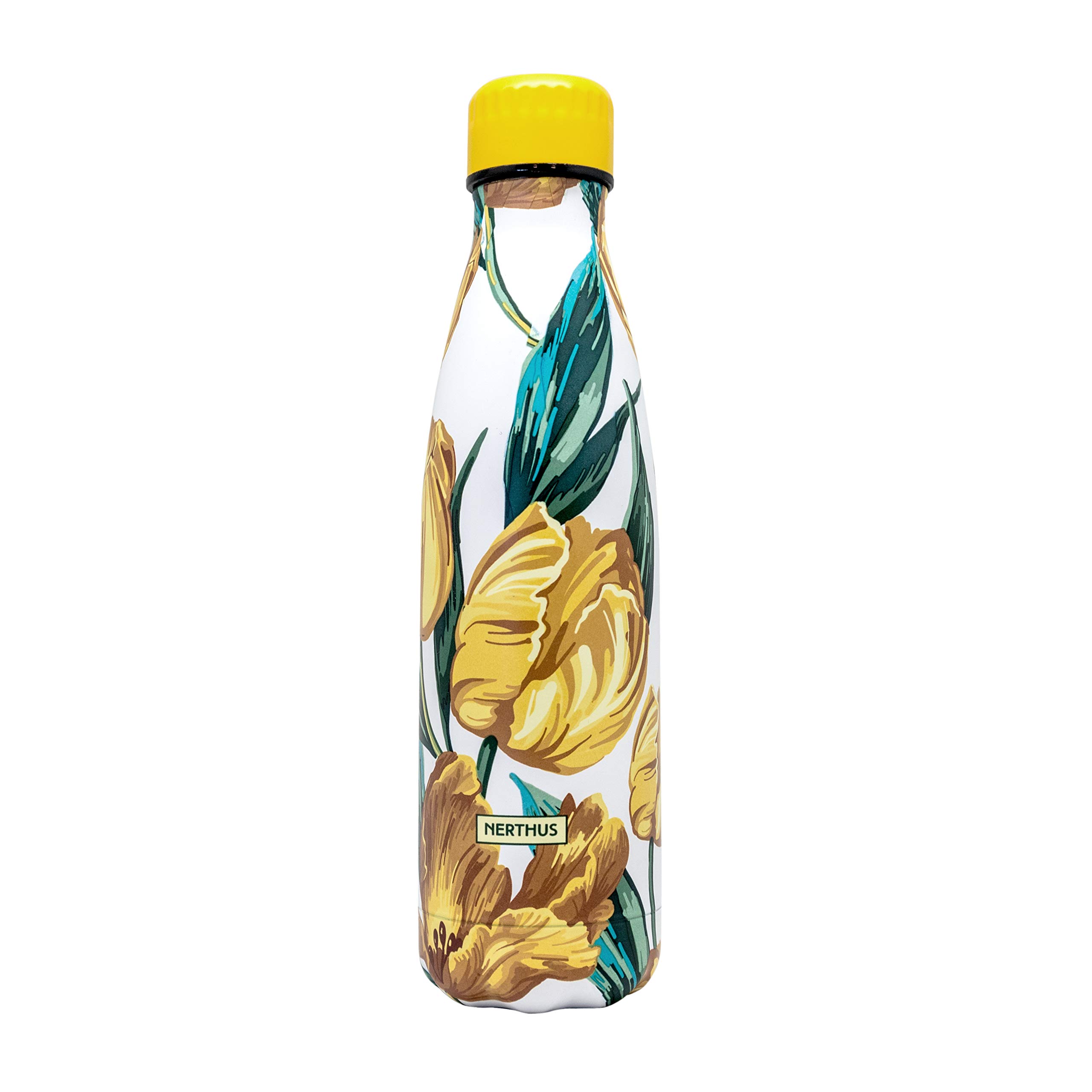 Nerthus FIH 614 Termo Doble Pared para frios y Calientes Diseño Turquesa de Acero Inoxidable 350 ml Libre de BPA, Tapon Hermético, 18/8 — view 84