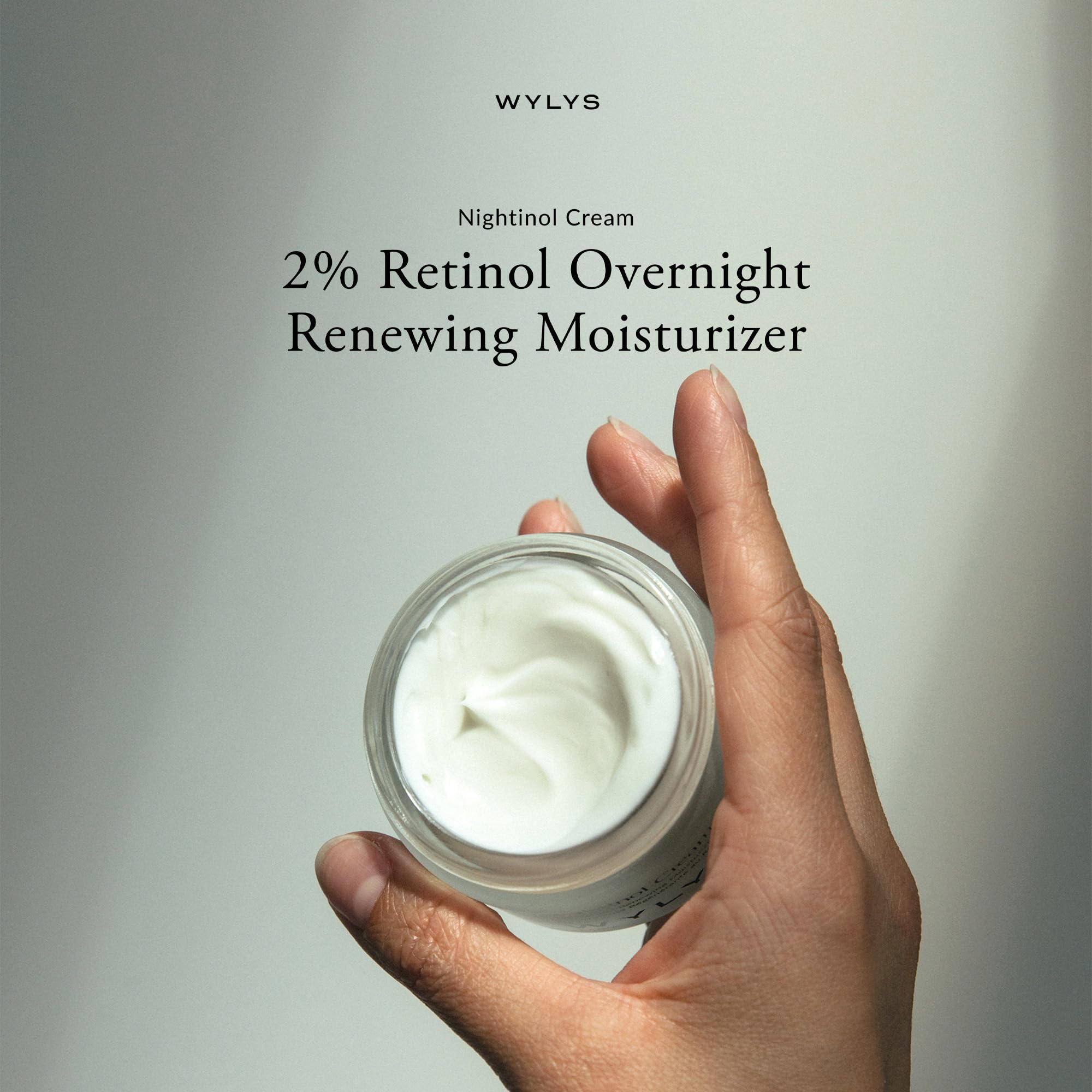 WYLYS Nightinol Cream – 2% Retinol Complex Night Cream for Face | Collagen-Boosting & Hydrating Moisturizer for Even Skin Tone & Smooth Texture