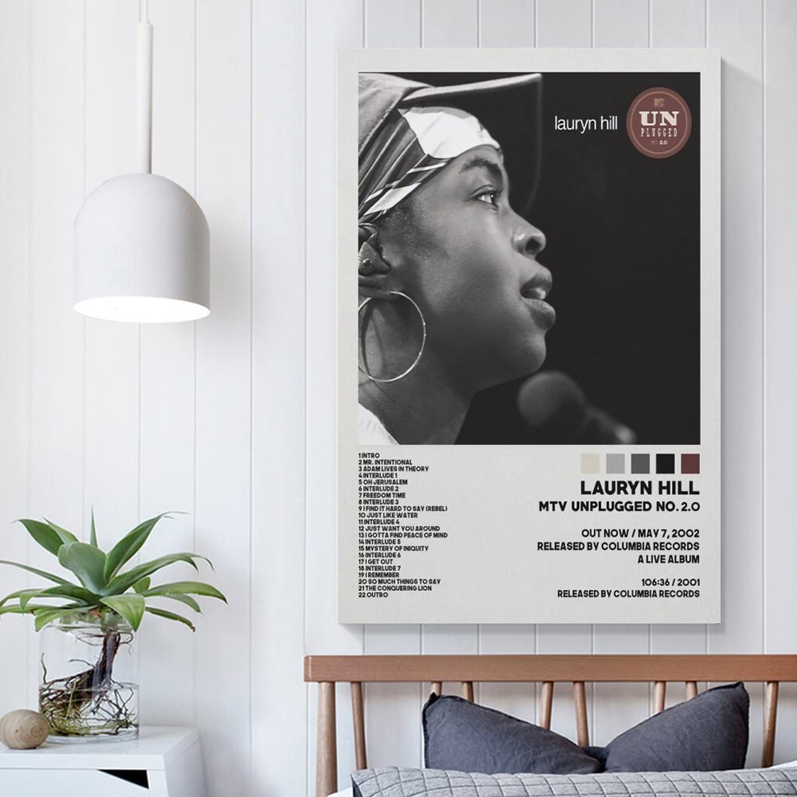 Amazon.co.jp: XIAOMB Lauryn Hill Posters MTV Unplugged 2.0