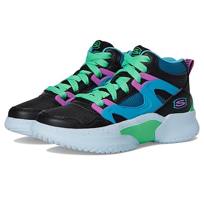 SKECHERS KIDS Skx Court Hype 406073L (Little Kid/Big Kid) Boys Shoes Black/Multi