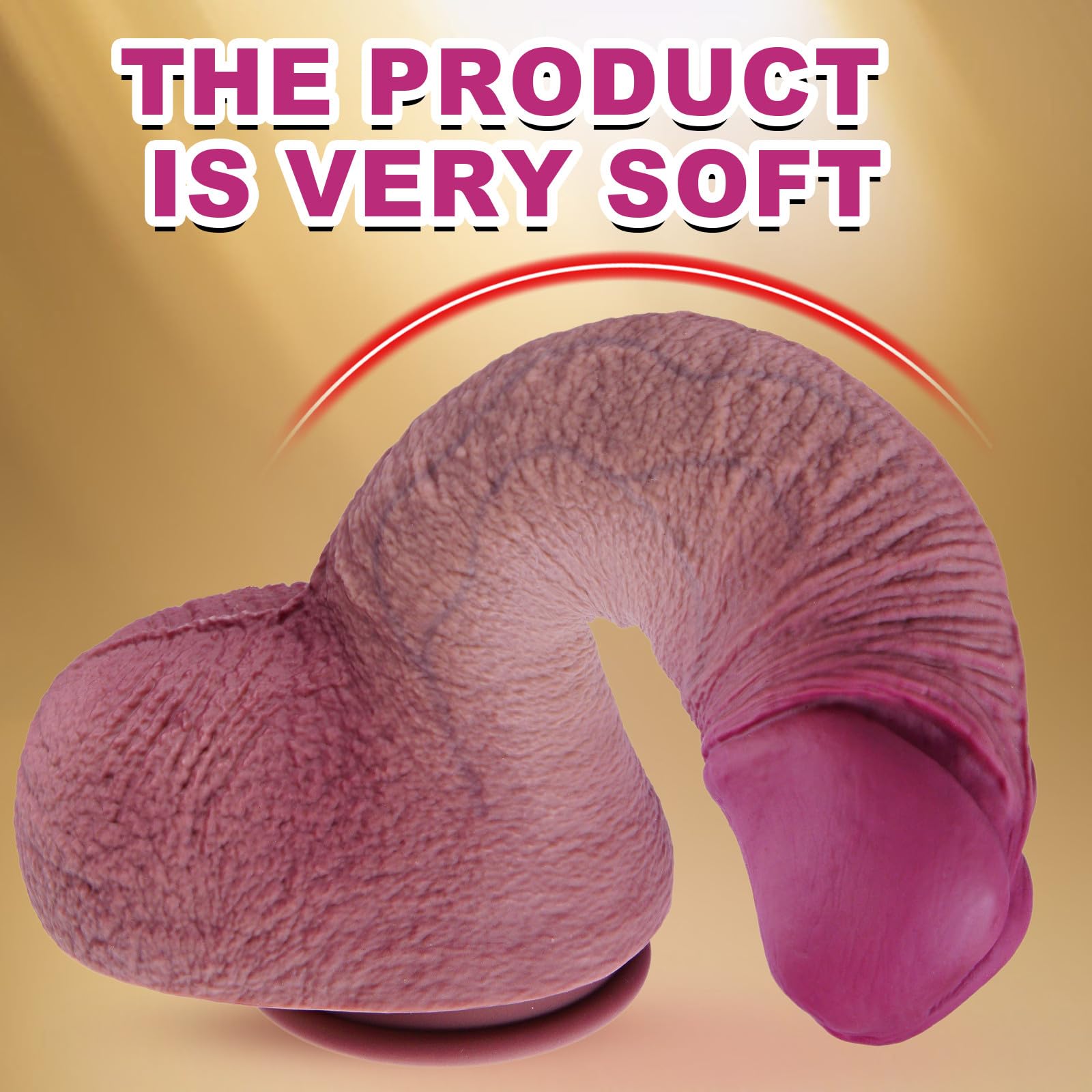 Dildo gigante spesso diametro 7,8 cm, 27 cm silicone realistico XXL, con enormi testicoli e ventosa potente, dildo anale extra lungo, giocattolo G-point spesso per utenti esperti