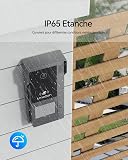 TMEZON 2 Fils Visiophone Connecté Interphone Vidéo Filaire, IP 7’’ Moniteur Ecran Tactile, 1080P Sonnette de Caméra Vision Nocturne, APP Déverrouillage à Distance, Badges RFID, Detection Humaine, M790 - 9