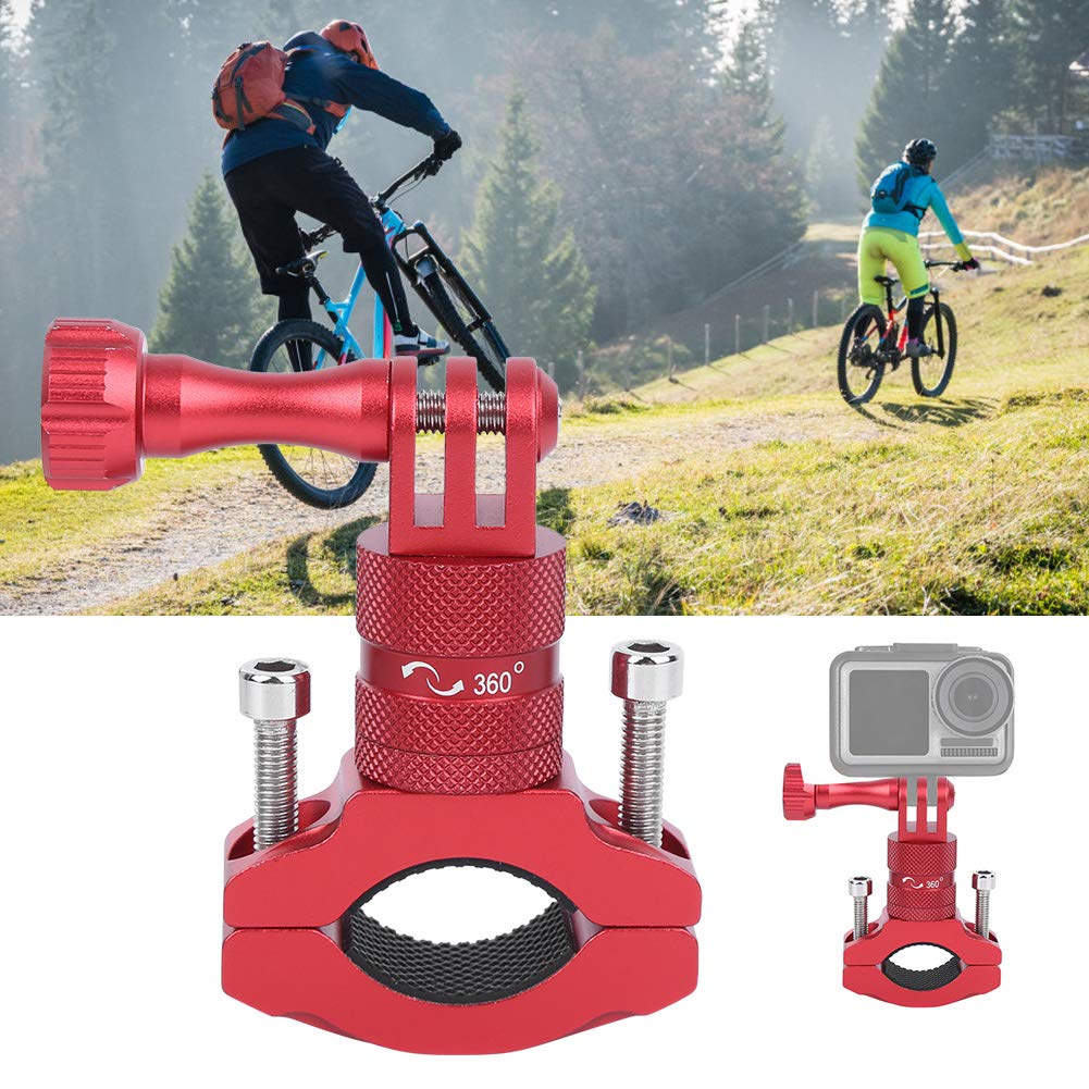 Support De Caméra Pour Casque De Vélo Hero 1 - Alliage Aluminium, Extension Incluse - Compatible Guidon 28,6 Mm - Installation Facile - 9