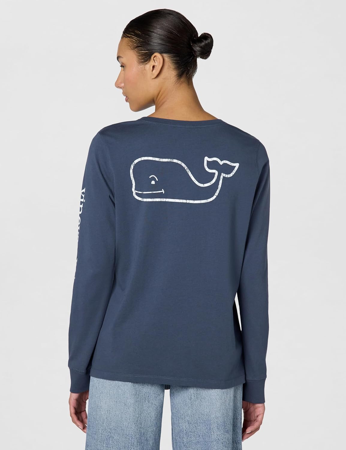 vineyard vines Men's Long-Sleeve Vintage Whale Pocket Tee - Image 3