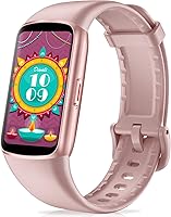 ForYourBetterLife FT55 Fitness Tracker: 24/7 Heart Rate, Blood Oxygen, Sleep Monitor, 1.47" IP68 Waterproof Watch, 100+ Sports Modes for Women Men