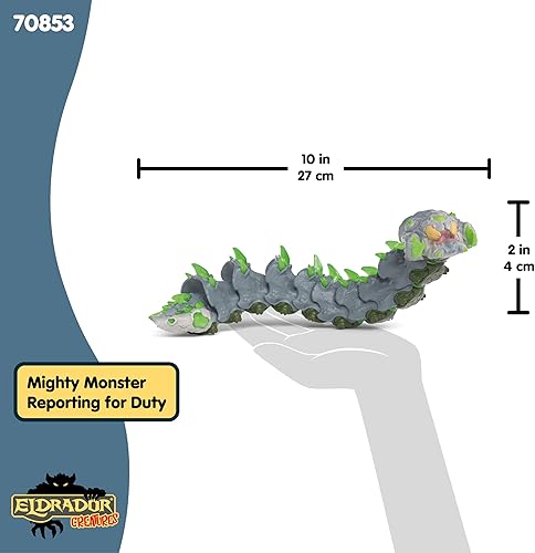 Vista 46 de Schleich Eldrador Creatures - Figura de lobo de piedra de 6 pulgadas, divertida figura de animal de fantasía para juegos imaginativos para niños