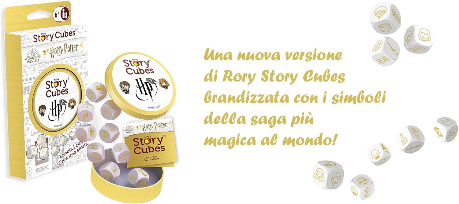 Asmodee Rory'S Story Cubes Harry Potter Merchandising Ufficiale