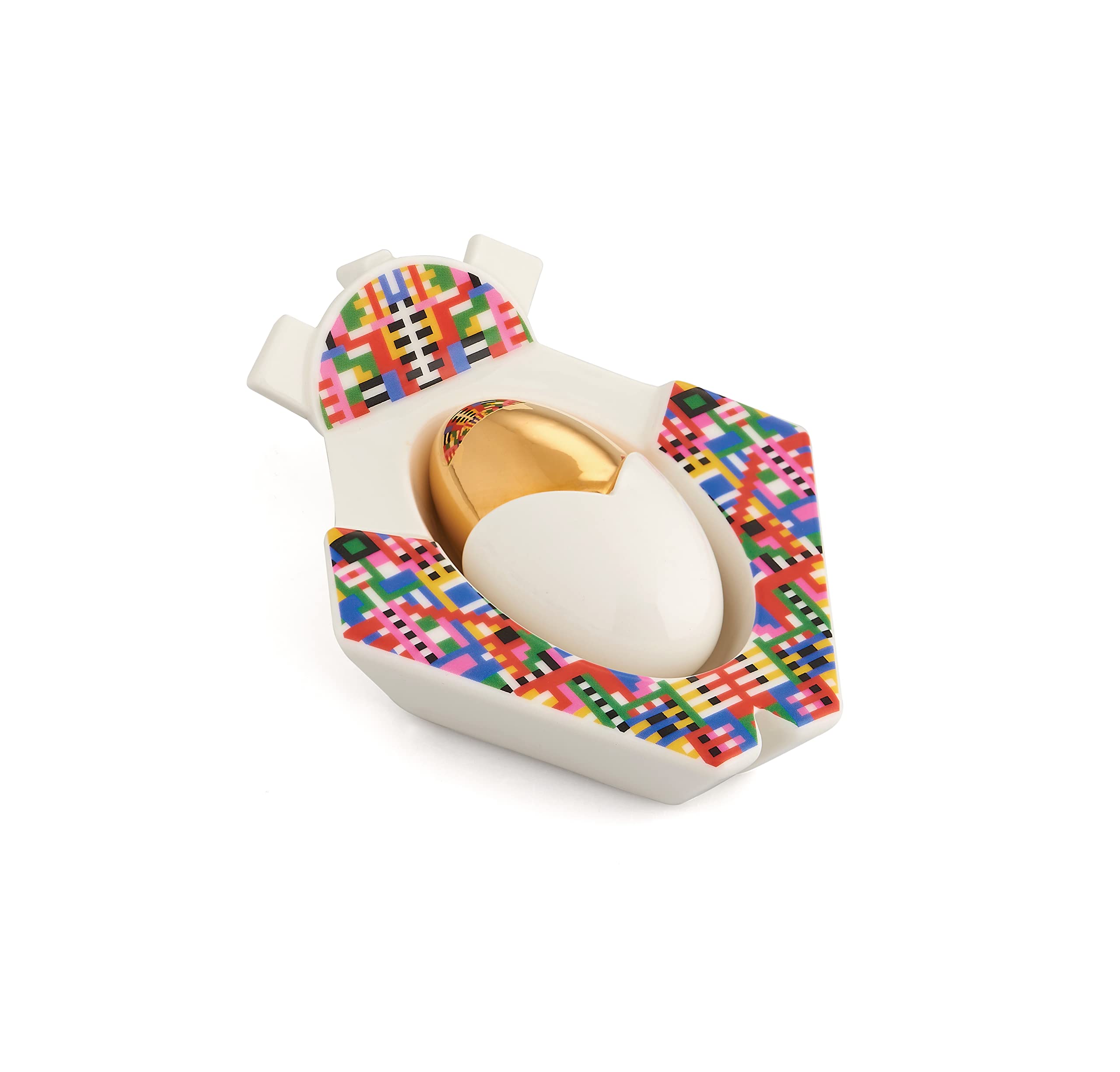 Alessi Kerst - kerstbeeldje - Jozef / Maria ezel & os 2-delig – Toff Design